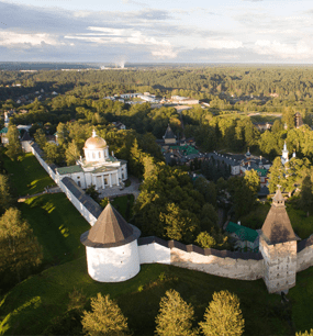 в Псково-Печерский монастырь