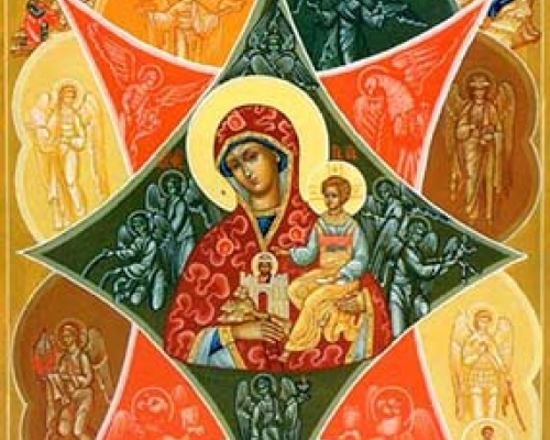 Икона Богородицы «Неопалимая Купина»