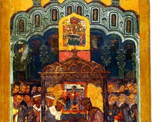 Положение честной ризы Господа нашего Иисуса Христа в Москве (1625)